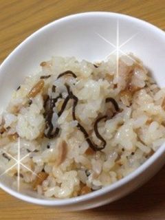 超簡単‼塩昆布とツナとなめたけの混ぜご飯-レシピのメイン写真
