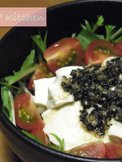 水菜と豆腐の彩りサラダ-レシピのメイン写真