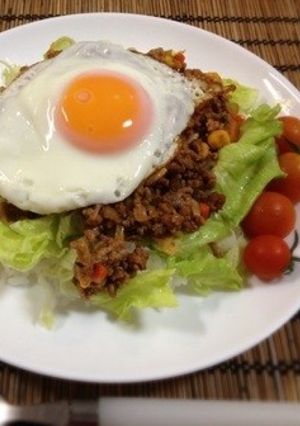 アレンジ自在！ミートライス（タコライス）-レシピのメイン写真
