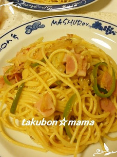 ドレッシングde和風スパゲティ♬-レシピのメイン写真