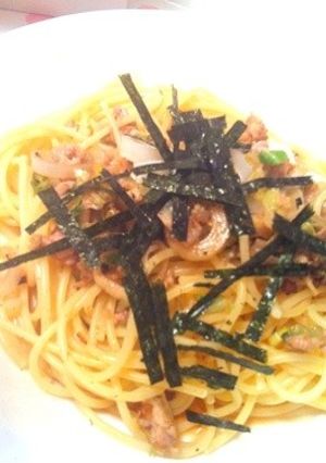 餃子の中身リメイク！簡単パスタ♫-レシピのメイン写真