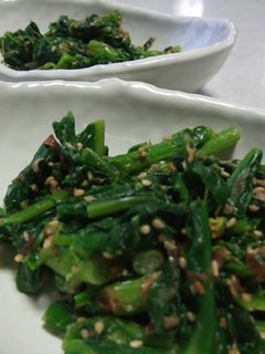 我が家のごまおかか和え✿ゆで野菜◆基本-レシピのメイン写真