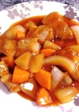 *揚げない簡単酢豚*-レシピのメイン写真