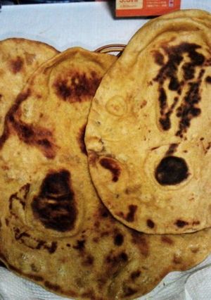 フライパンで焼く、きな粉のペタンコパン-レシピのメイン写真