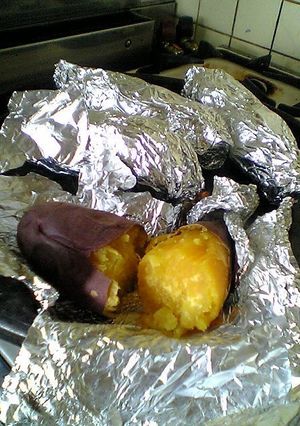 オーブンでほくほく焼き芋-レシピのメイン写真