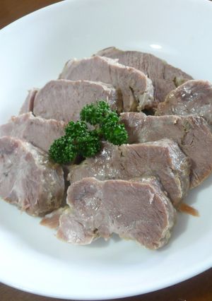 豚肉肩ロースの塩麹蒸し-レシピのメイン写真