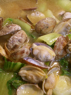 あさりと青梗菜の煮物-レシピのメイン写真