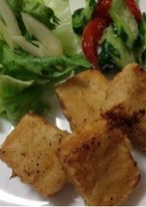 高野豆腐の塩麹唐揚げ-レシピのメイン写真
