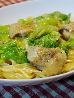 簡単ヘルシー♪チキンのカルボナーラ☆-レシピのメイン写真