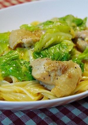 簡単ヘルシー♪チキンのカルボナーラ☆-レシピのメイン写真