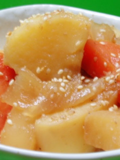 野菜のゴマ煮-レシピのメイン写真