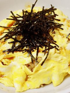 角煮チャーハンオムライス-レシピのメイン写真