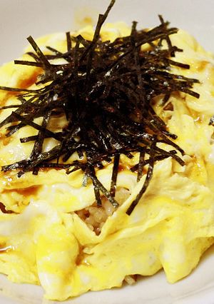 角煮チャーハンオムライス-レシピのメイン写真
