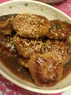 卯の花リメイクで照焼ハンバーグ☆-レシピのメイン写真