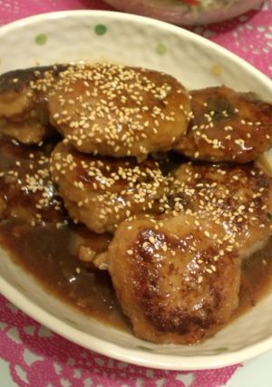 卯の花リメイクで照焼ハンバーグ☆-レシピのメイン写真