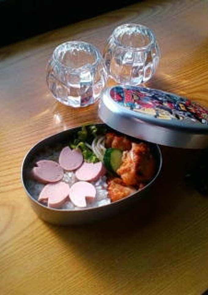 簡単だよ！サクラが咲いた弁当♪-レシピのメイン写真