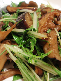 いつもとちがう!水菜でシャキシャキ炒め☆-レシピのメイン写真