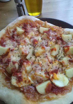 HBでさくっモチっピザ生地☆-レシピのメイン写真