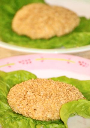 白ごまたっぷり♪じゃがいもチーズ餅-レシピのメイン写真