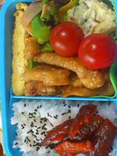 わたしのお弁当4月19日-レシピのメイン写真