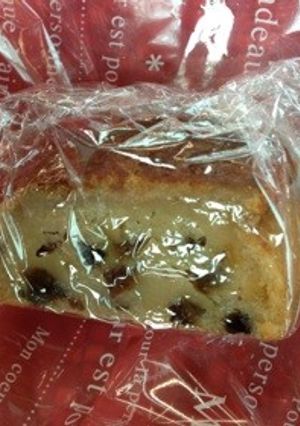 赤レーズンケーキ-レシピのメイン写真