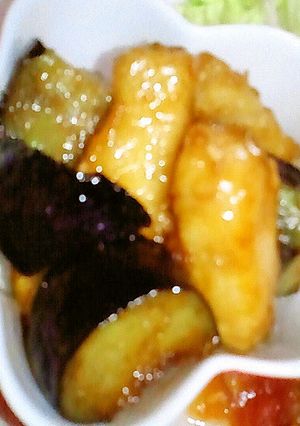 カジキ・ナス・豆腐の照り焼き-レシピのメイン写真