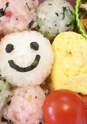 お花デコおむすび-レシピのメイン写真
