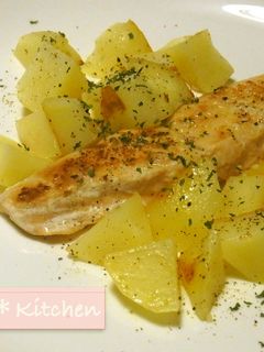 鮭とじゃがいもの塩麹バター-レシピのメイン写真