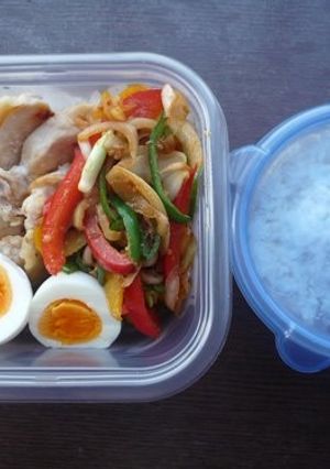 鶏胸肉の野菜たっぷり塩麹マリネ焼き-レシピのメイン写真