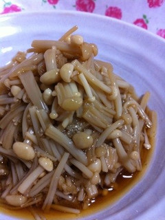 超簡単...丼で..5分.なめたけget-レシピのメイン写真