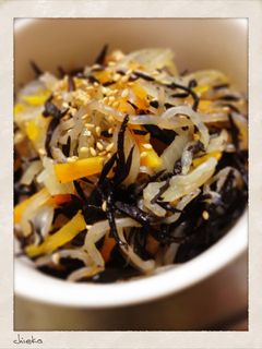 【作り置き】ひじきの重ね煮-レシピのメイン写真