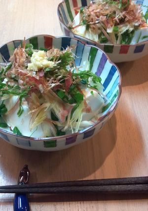 てんこ盛り薬味の冷奴-レシピのメイン写真