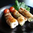 梅しそ入りちくわの肉巻き