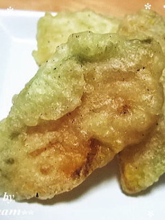 カレー塩の南瓜天ぷら-レシピのメイン写真