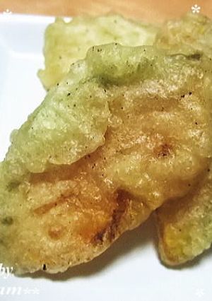 カレー塩の南瓜天ぷら-レシピのメイン写真