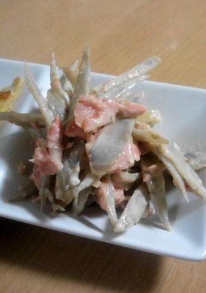 ゴボウサラダ-レシピのメイン写真