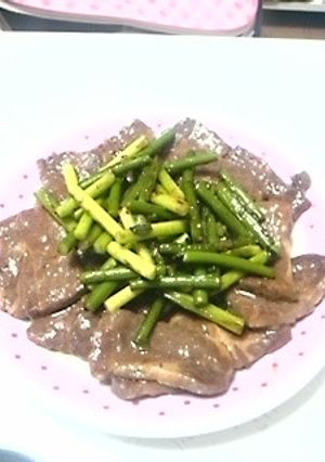 にんにくの芽の焼肉炒め♪-レシピのメイン写真