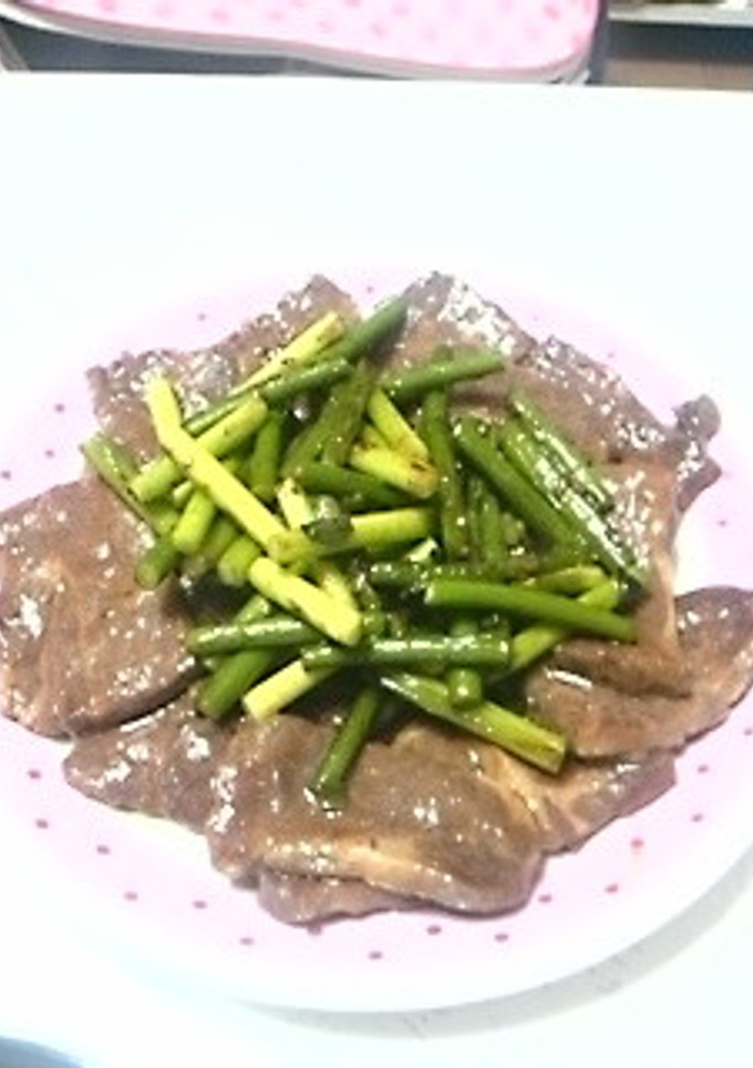 にんにくの芽の焼肉炒め♪-レシピのメイン写真