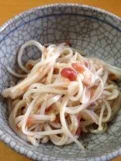 えのきの梅肉和え-レシピのメイン写真