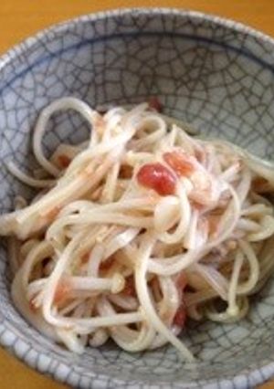 えのきの梅肉和え-レシピのメイン写真