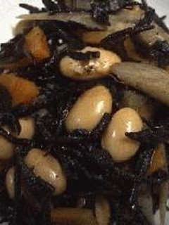 大豆とひじきの煮物-レシピのメイン写真