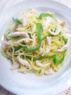 鶏ささみとピーマンの塩麹焼きそば-レシピのメイン写真