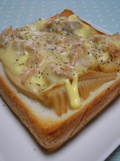 筍の煮物をリメイク✿トースト-レシピのメイン写真