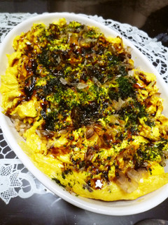 お好み焼き風オムライス-レシピのメイン写真