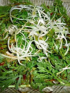 春菊のサラダ-レシピのメイン写真