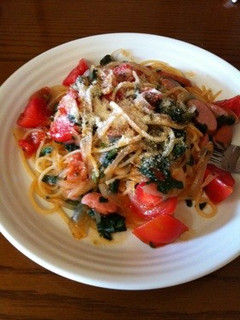 簡単ランチパスタ-レシピのメイン写真