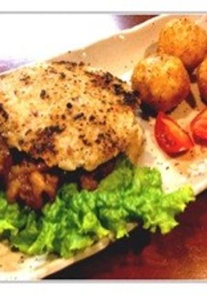 16穀米の蕪(カブ)ライスバーガー-レシピのメイン写真