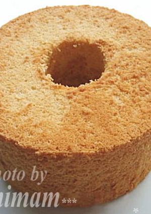 はちみつシフォンケーキ-レシピのメイン写真