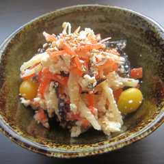 รูปของ たけのこときくらげの白和え