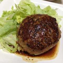 ふっくらハンバーグ-レシピのメイン写真